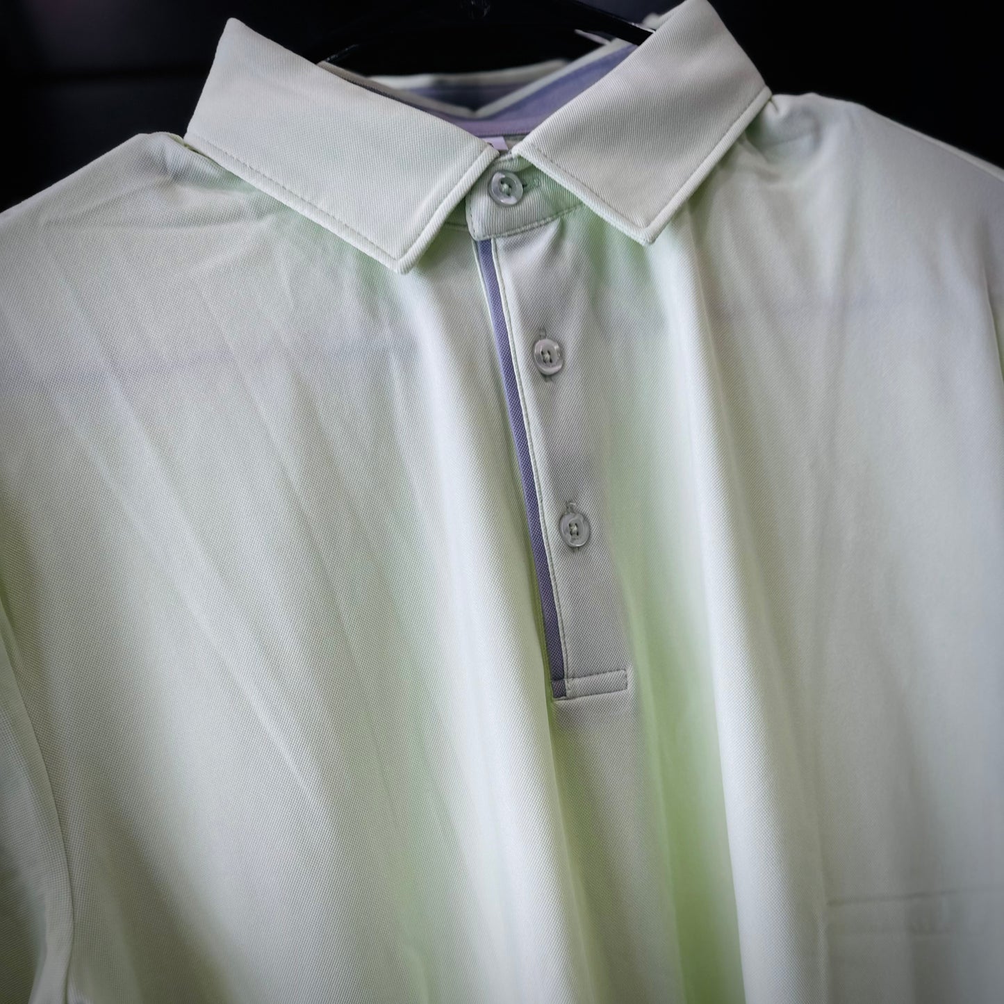 MEN'S SOLID LIGHT LIME GREEN v2 POLO