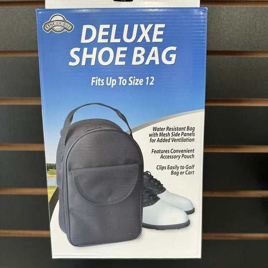 DELUXE BLACK SHOE BAG